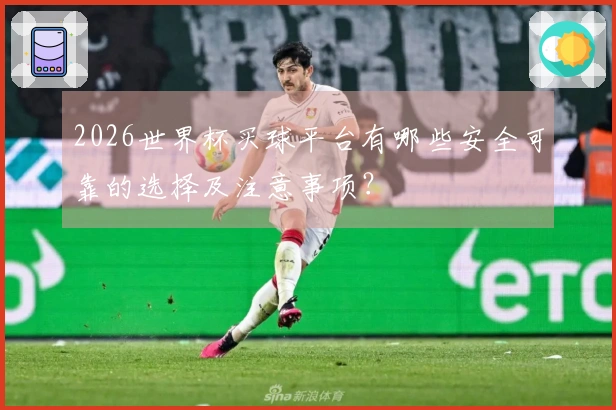 2026世界杯买球平台有哪些安全可靠的选择及注意事项？