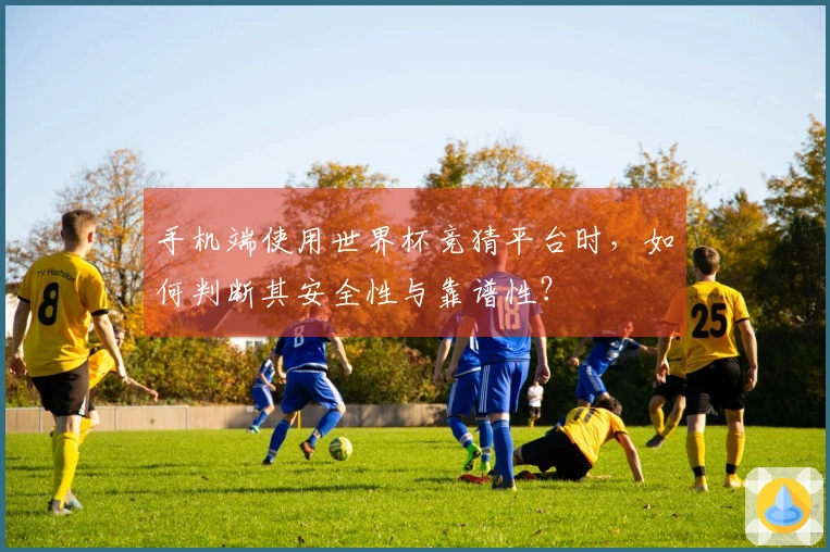 手机端使用世界杯竞猜平台时,如何判断其安全性与靠谱性?